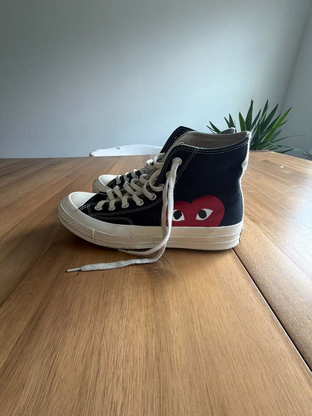 Comme des Garcons PLAY x Converse Chuck 70 High Top Black